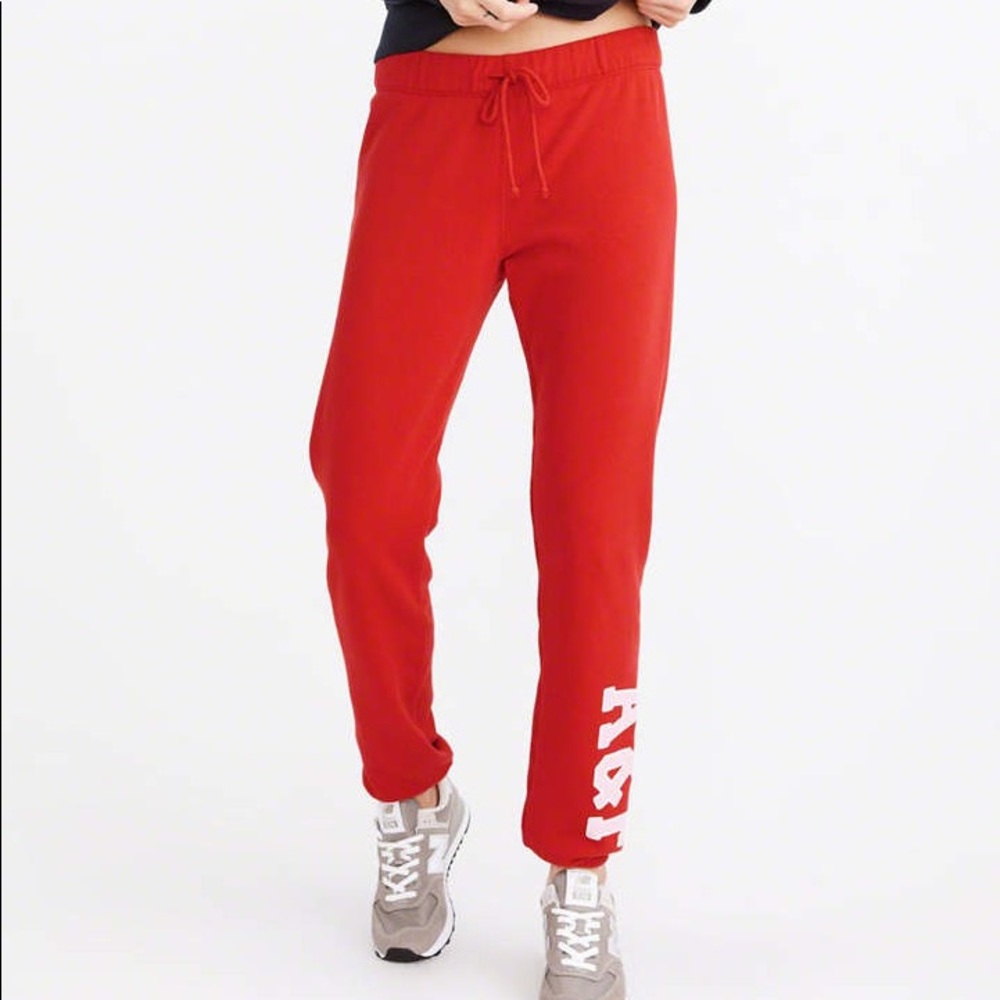 A&F Jogger Track Sweat Pants